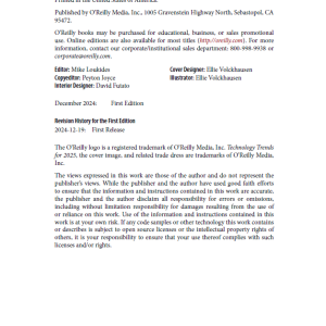 Technology Trends for 2025