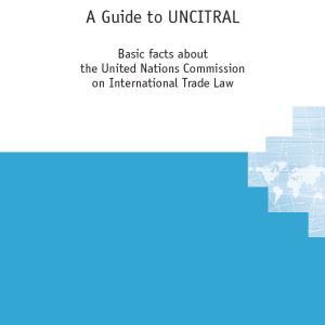  A Guide to UNCITRAL