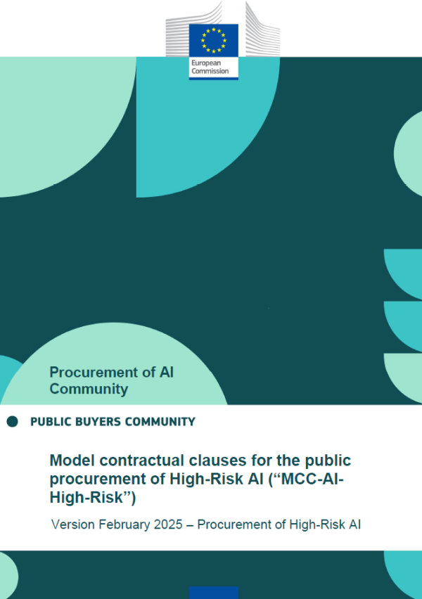 Model contractual clauses for the public procurement of High-Risk AI