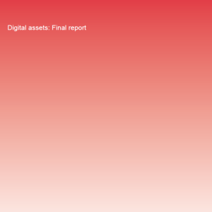 Digital Assets: Final report