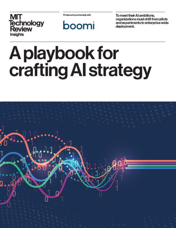 A Playbook for Crafting AI Strategy