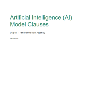 Artificial Intelligence (AI) Model Clauses
