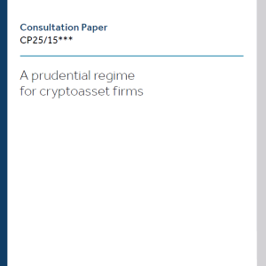 A prudential regime for cryptoasset firms